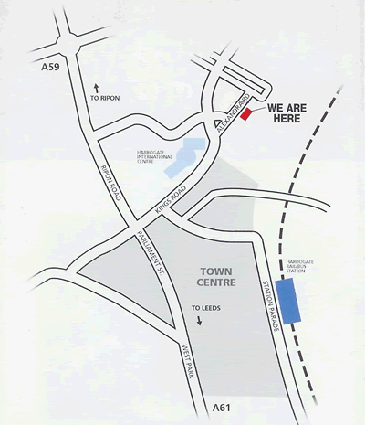 Harrogate Map